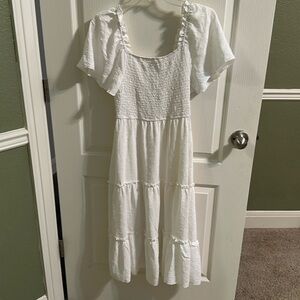 White dress size S